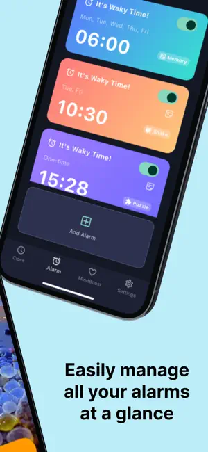 Waky Alarm - Start proud today screenshot 2