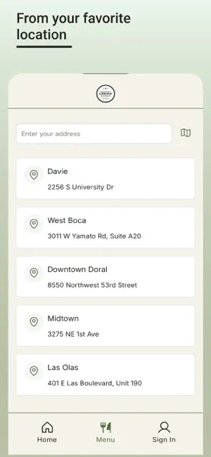 Crema Gourmet Espresso Bar screenshot 4