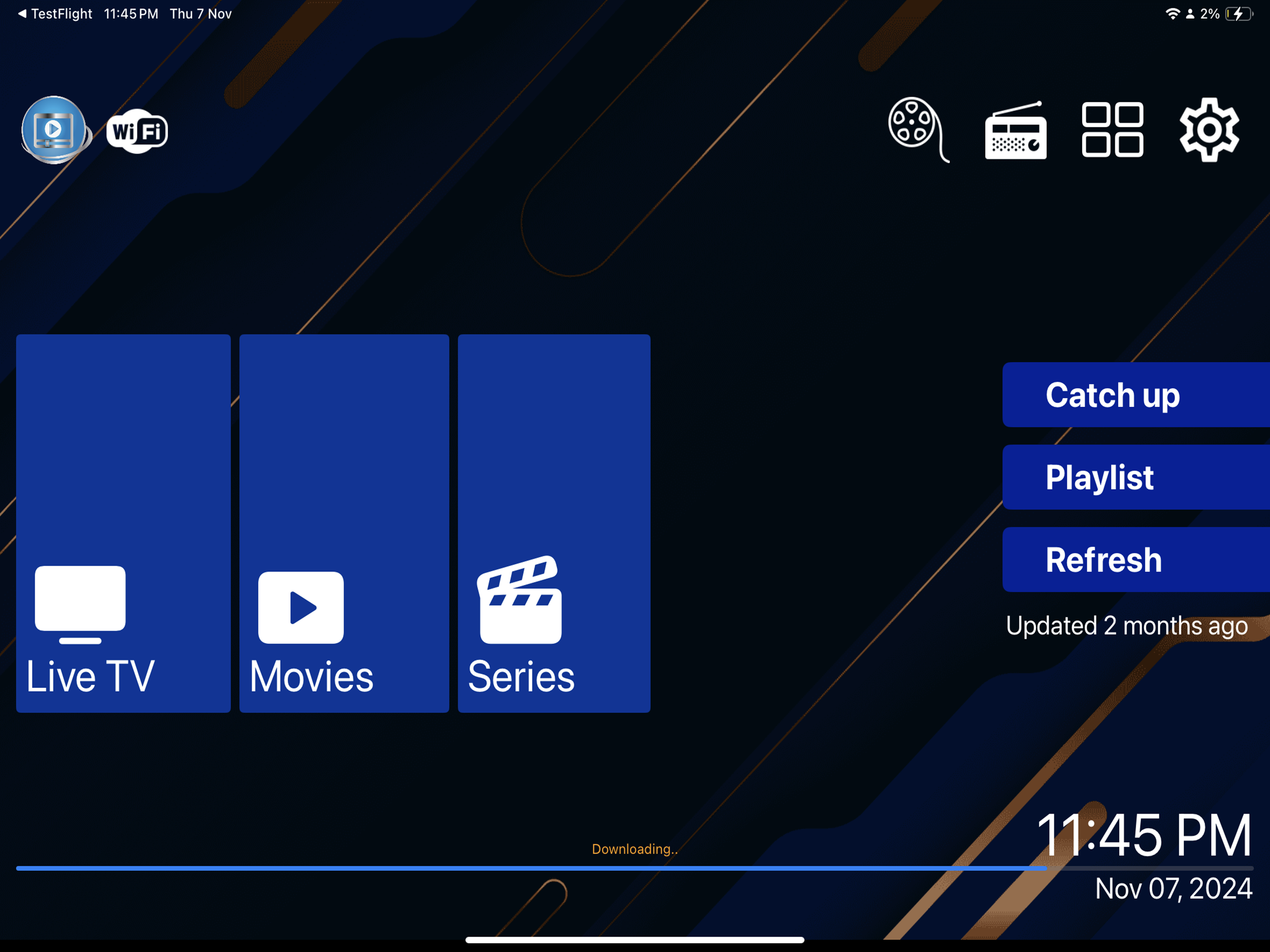 IPTV Smarter Player Plus screenshot 4