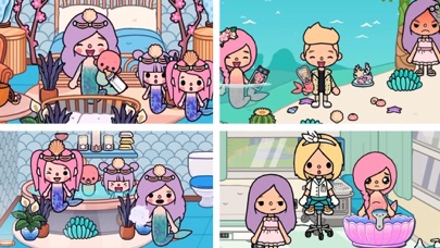 Mermaid Games: Princess Salon Screenshot