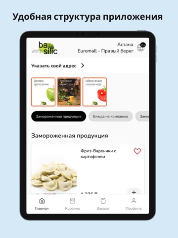 Basilic Astana iPad screenshot
