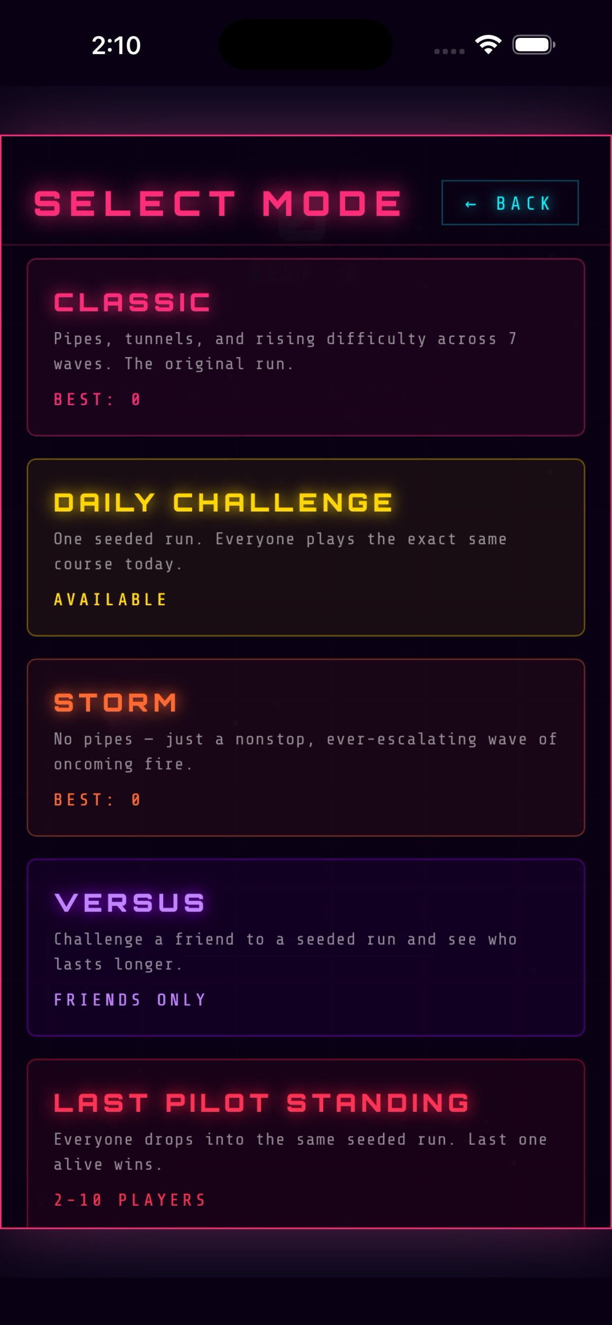 Screenshot 4 of Neon Drift Arcade