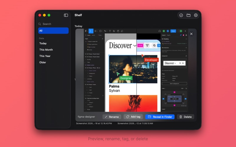 Shelf Studio screenshot