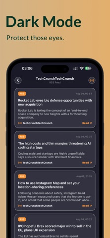 Briefly - RSS reader and news Screenshot 2 of 5