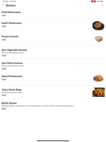The New Eastern Spice iPad screenshot