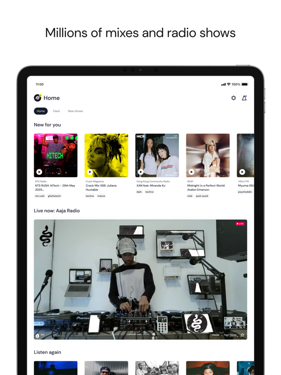 Screenshot #5 pour Mixcloud: Music, Mixes & Radio