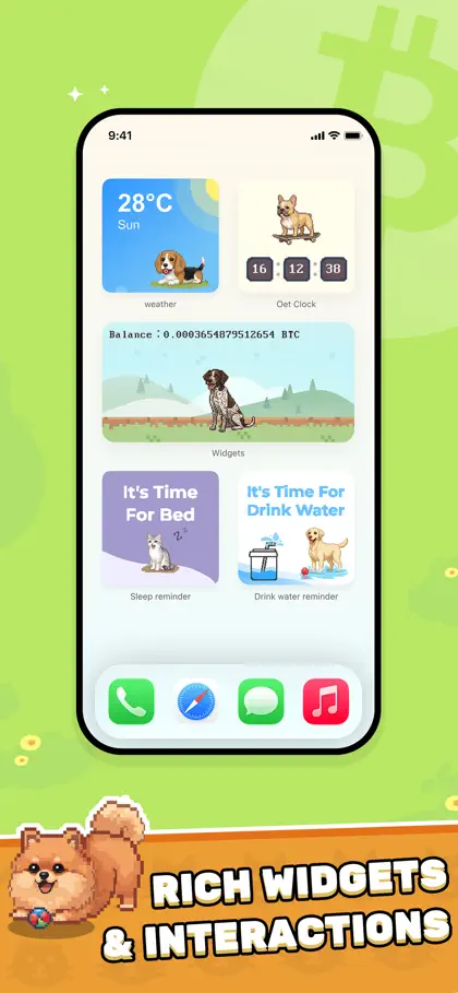 Captura de tela 6 de 6 de ByPet: Play&Grow BTC Pets