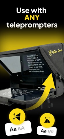 GlideGear: AI Teleprompter Pro Screenshot 3 of 6
