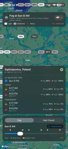 Fog And Clouds Finder screenshot