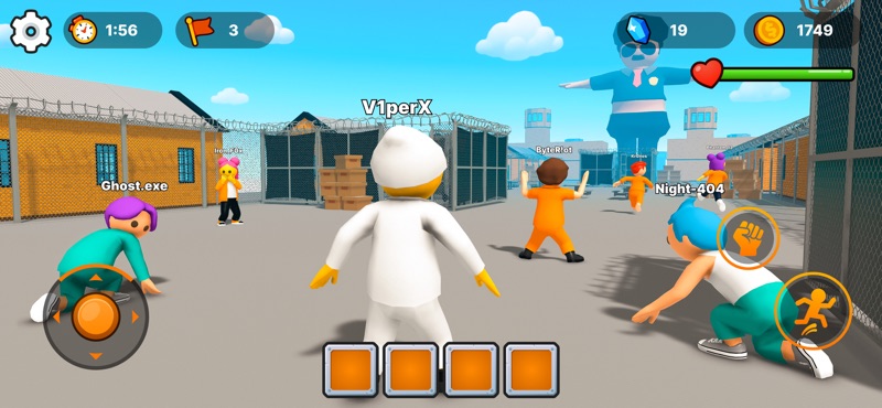 Fuga da Prisão: Obby Jogos 3D screenshot 7