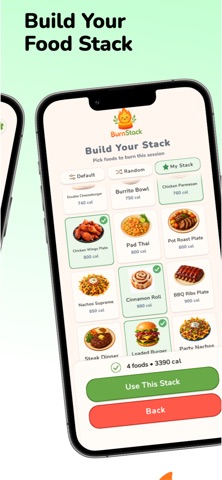 BurnStack - Calorie Burner App Screenshot 2 of 8