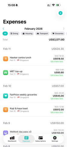 GeoFlow - Geo Arbitrage&Budget iPhone screenshot