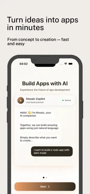 Mosaic AI - AI App Builder screenshot 2