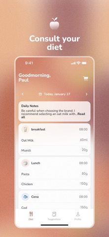 My diet by Nutribook Screenshot 4 of 4