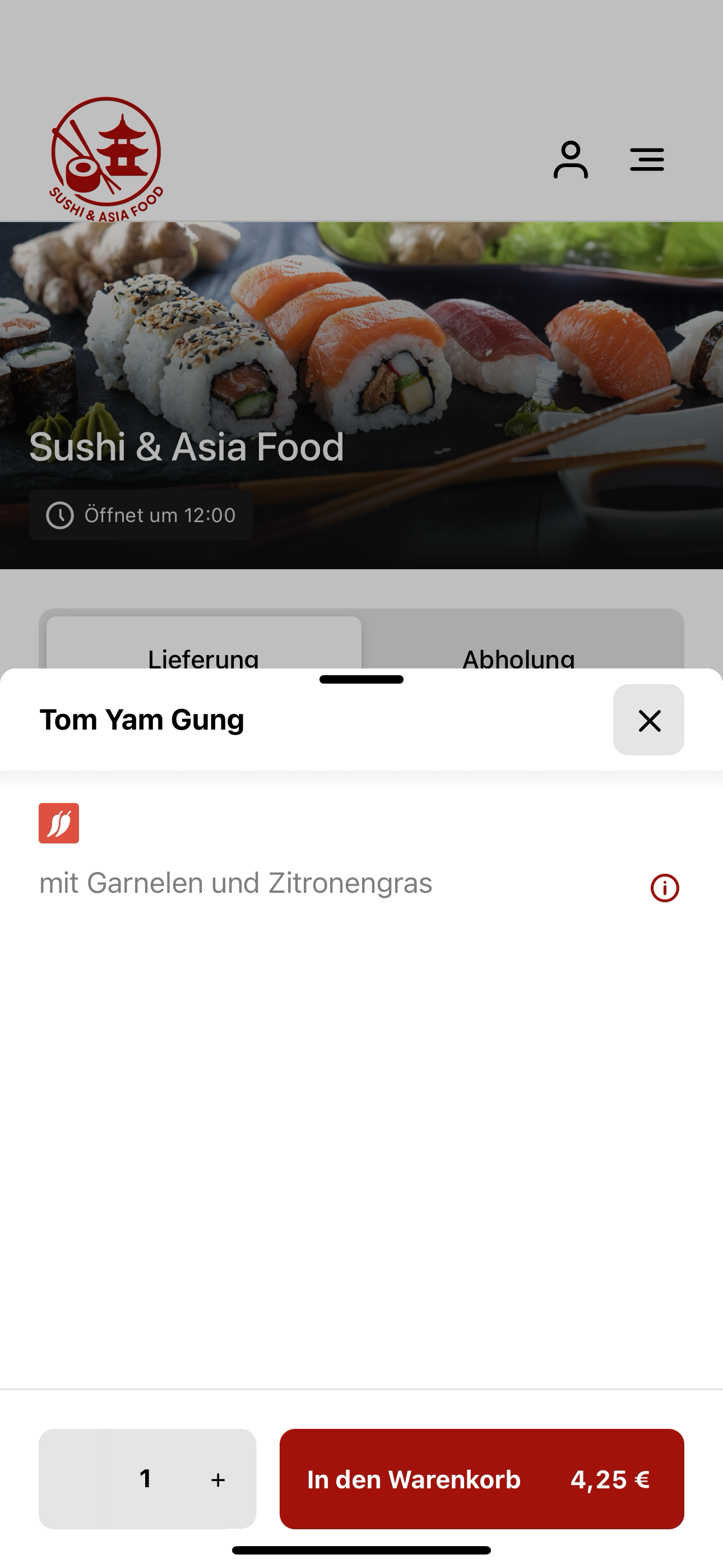 Sushi & Asia Food screenshot 4