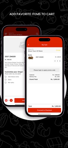 Zest pizza And Burger screenshot