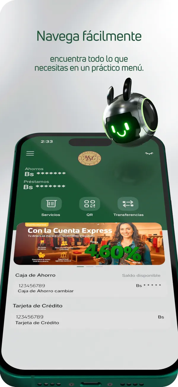 #4. BMSC Móvil (iOS) De: Banco Mercantil Santa Cruz S.A.