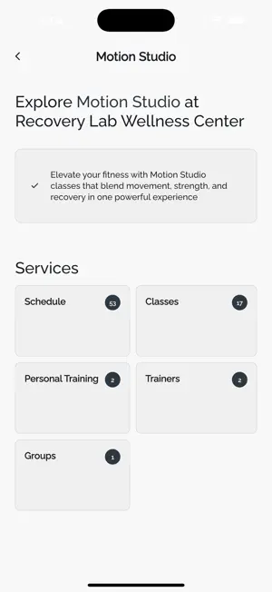 Recovery Lab Wellness Centre screenshot 3
