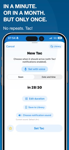 Tac! - Voice Reminder Screenshot 5 of 8