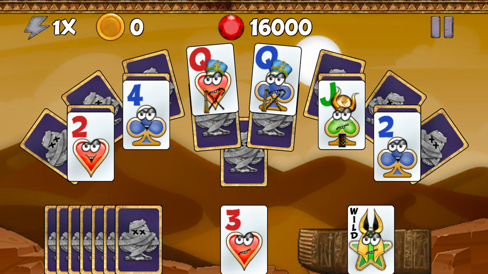 #3. Tricky Tut Solitaire (iOS) 由: Noisette Software Corporation