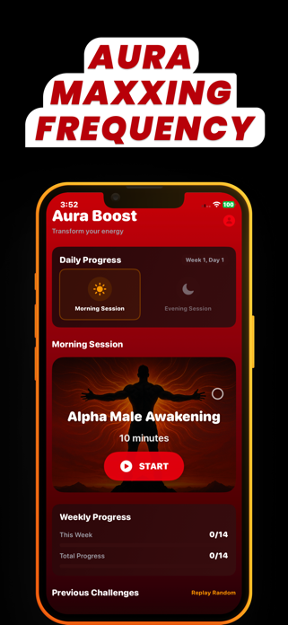 Aura Booster Testo Frequency Screenshot 2 of 4