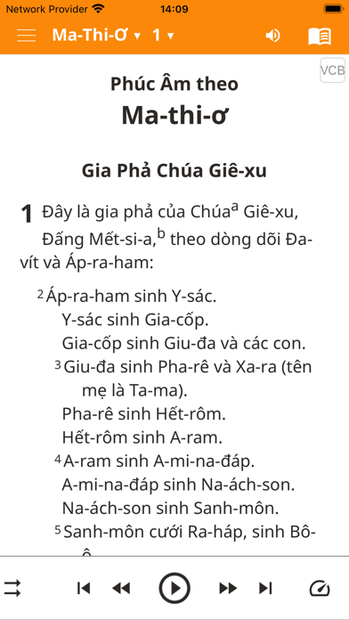 Vietnamese Contemporary Bible Screenshot