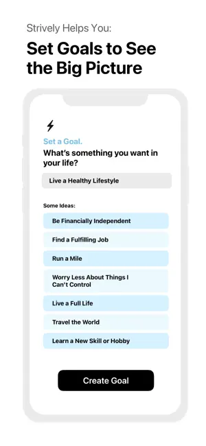 Goals + Habits = Strively screenshot 2