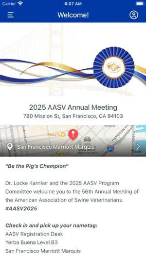 AASV Annual Meeting screenshot 1