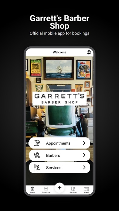 Screenshot #1 pour Garrett's Barber Shop