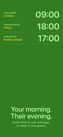 WorldTime: Timezone Scrubber Screenshot 5
