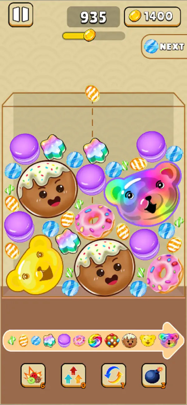 Screenshot #2 pour Candy Merge: Match Game