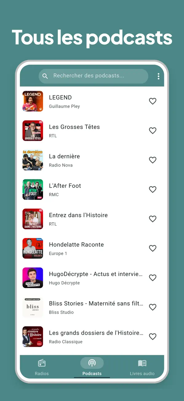 Screenshot #1 pour Radio FM Live & Podcast