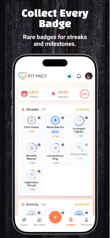 FIT PACT: Calorie AI & Habits iPhone screenshot