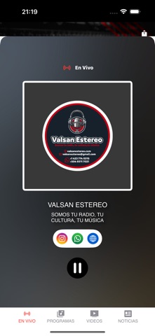 Valsan Estereo screenshot