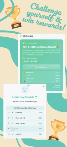 Coincious: Screen Free Rewards screenshot