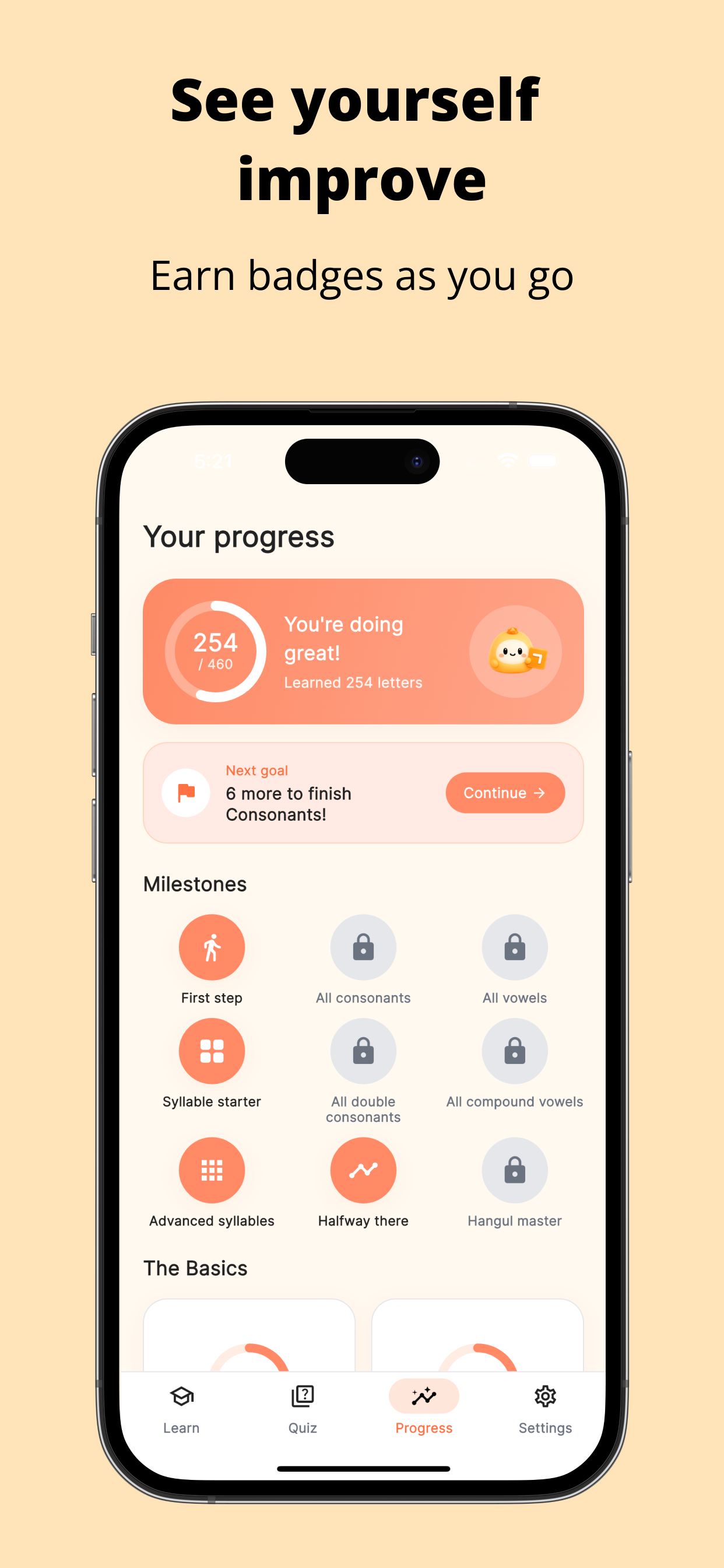 Gabi: Learn Korean Hangul screenshot 7
