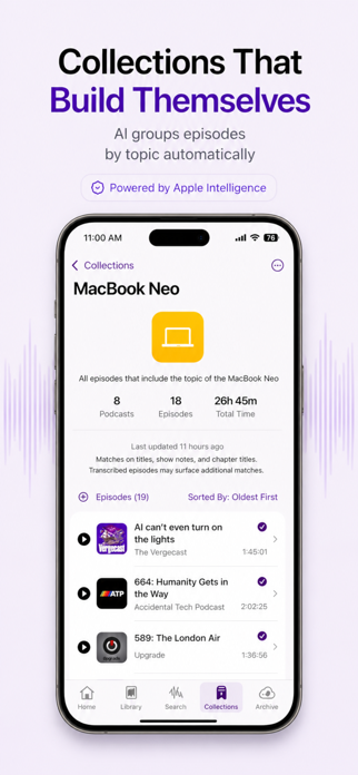 CastKeeper: Podcast Player Screenshot 7 of 9