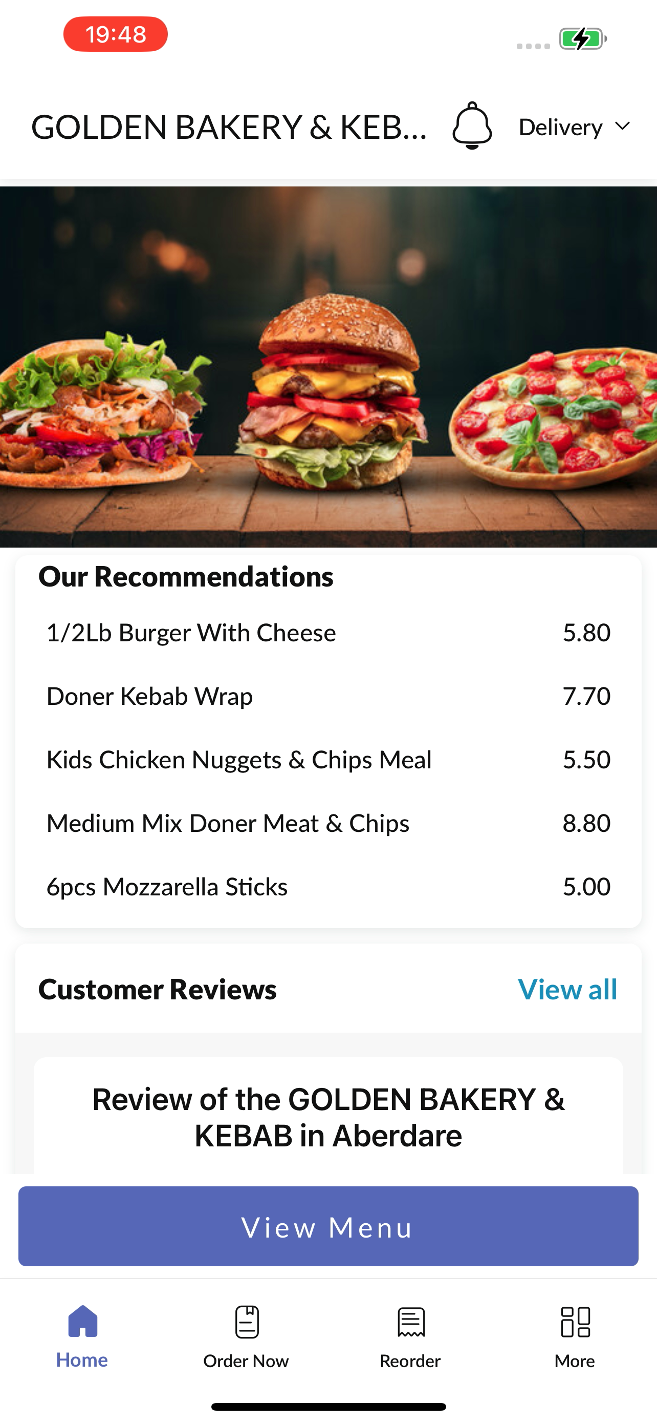 GOLDEN BAKERY & KEBAB screenshot 2