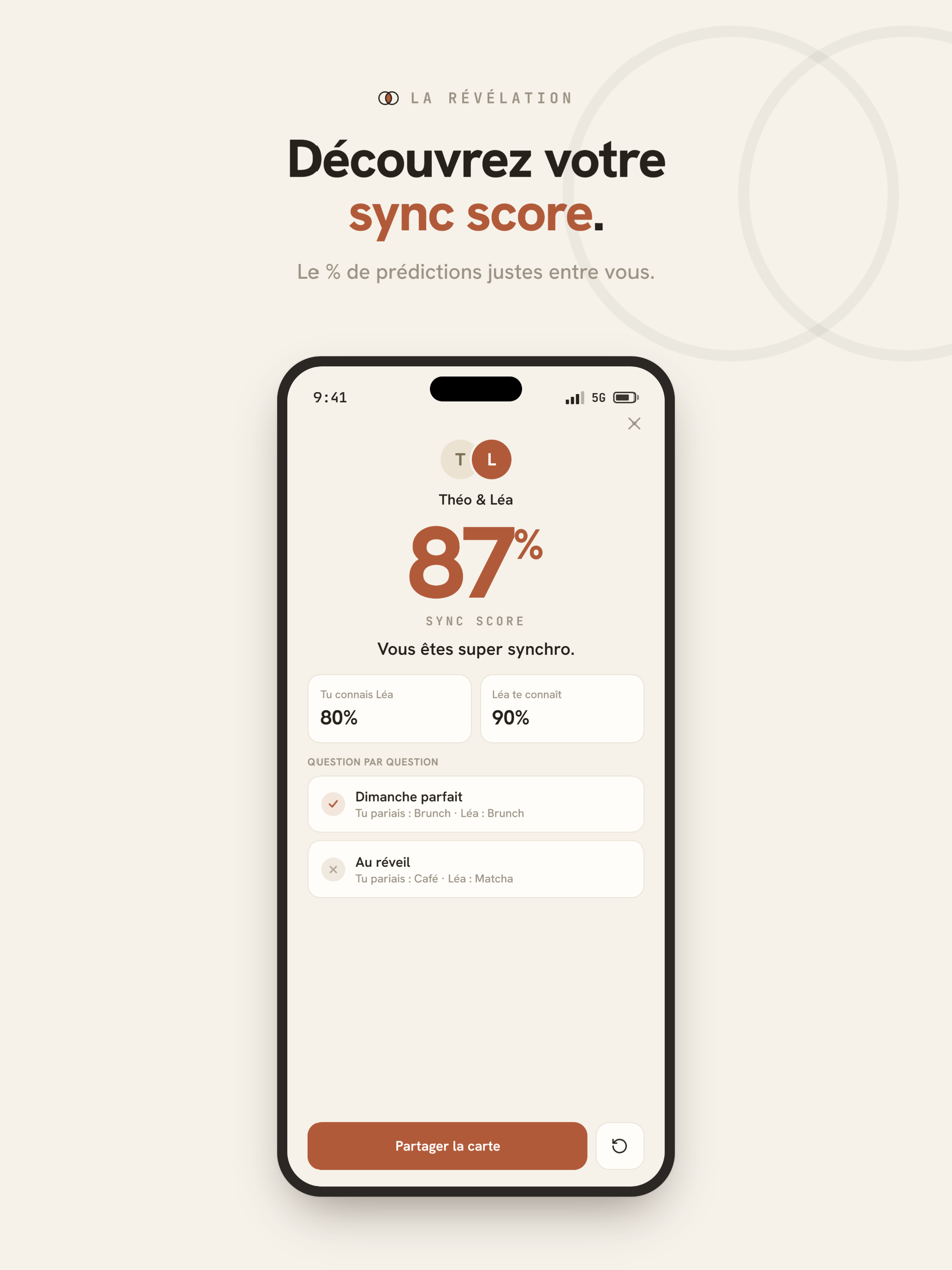 Sync : Quiz Couple & Amis screenshot 7