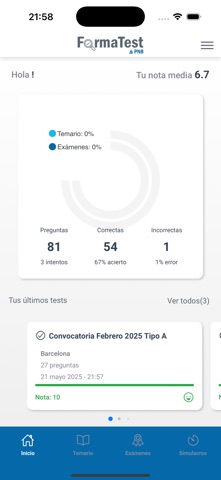 FormaTest PNB Patrón Básico screenshot