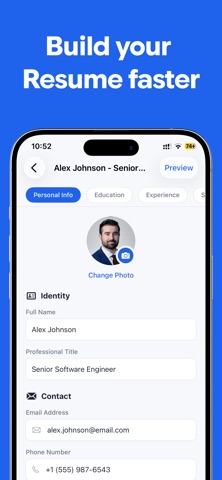 Resume Builder: CV Designer screenshot