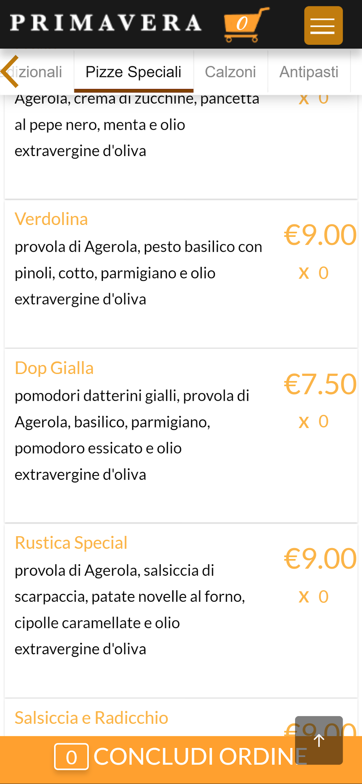 Pizzeria Primavera Firenze