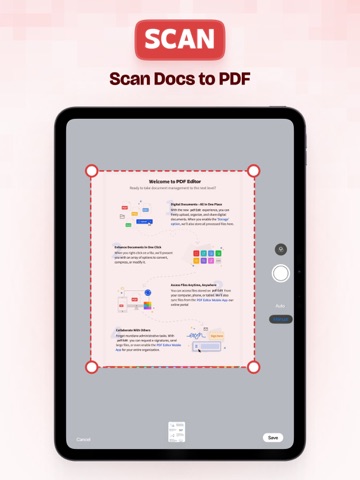 PDF Editor: Fill & Sign PDF iPad screenshot