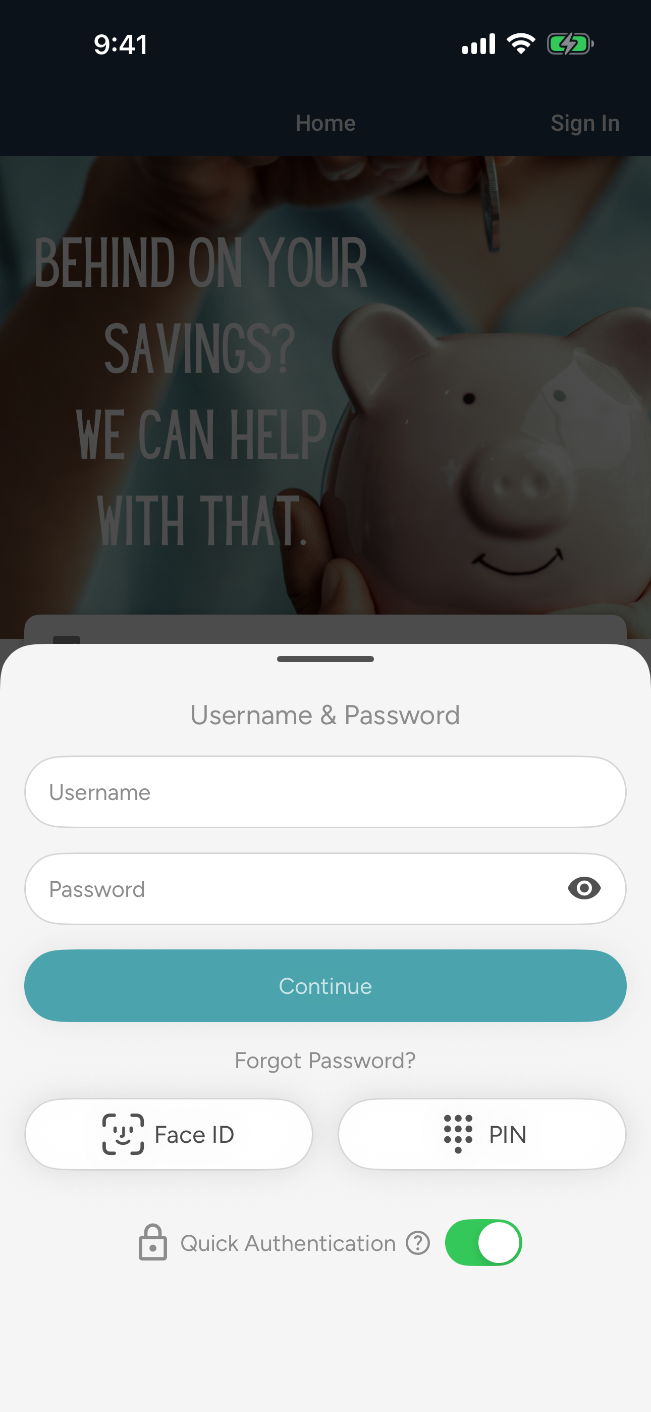 Allegius Credit Union screenshot 2