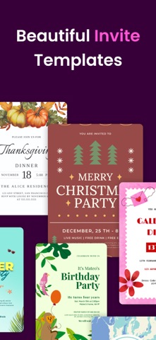 Invitation Maker - Card Maker Screenshot 2 of 9