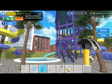 Waterpark Owner Simulator iPad screenshot