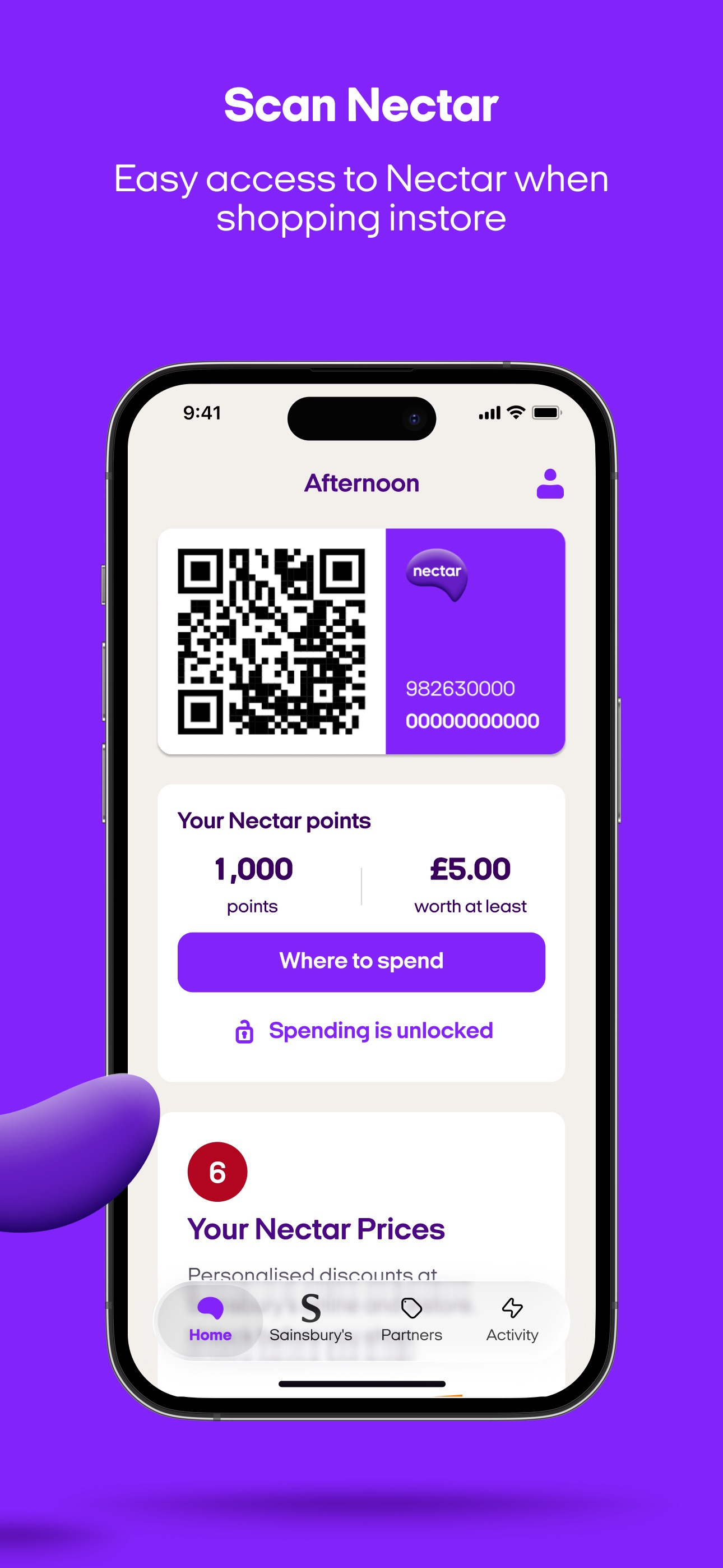 Screenshot 1 of Nectar: Shop & Collect Points