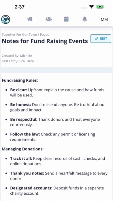 VolunTie - Volunteering App Screenshot