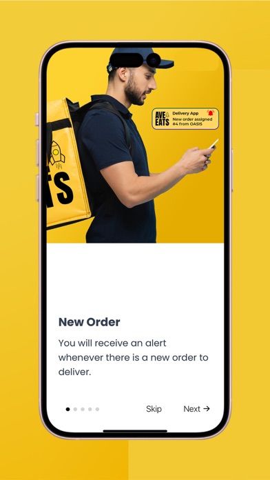 Driver - Ave Eats Screenshot