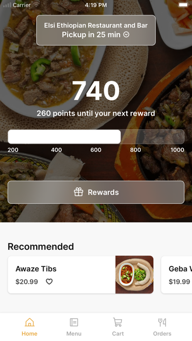 Elsi To Go iPhone screenshot 1 - Food & Drink app